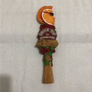 Shock Top Raspberry Wheat Tap Handle